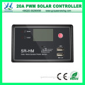 10A/20A LCD PWM Solar Charger Controller with USB Port (QWP-1420USBC)